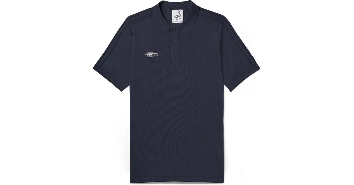 adidas knit polo shirt adidas knit polo shirt