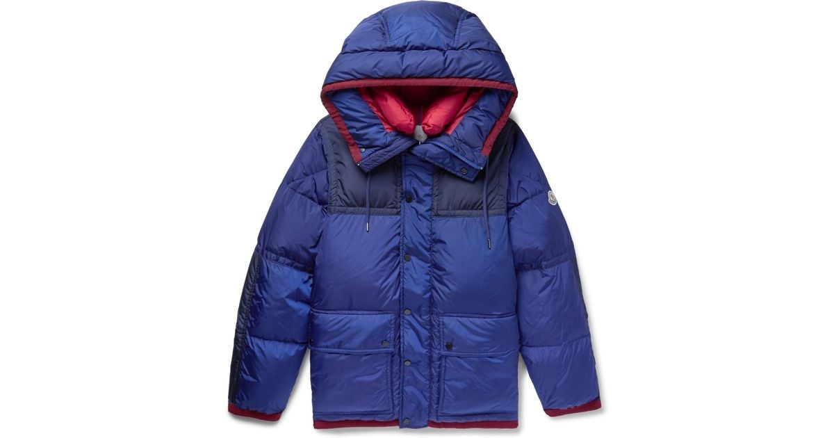 K2 Panelled Quilted Shell Down Jacket 
