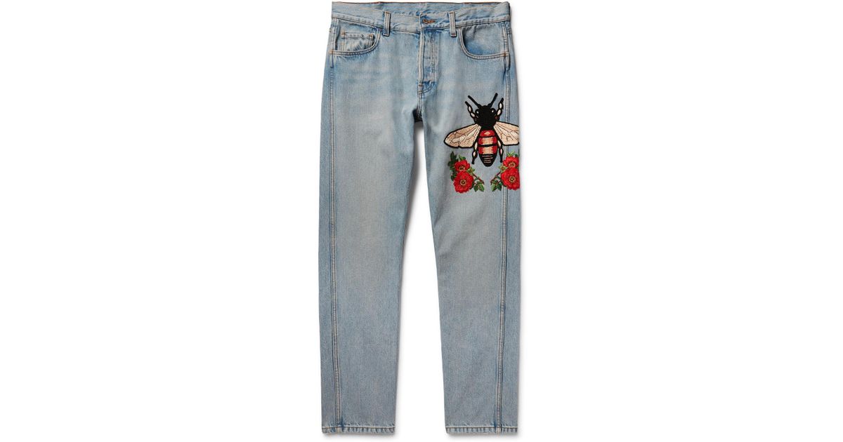 gucci slim fit jeans
