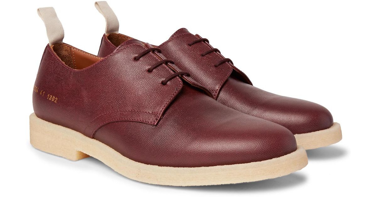 common projects leather derby