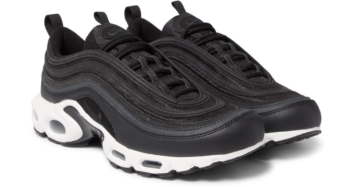 all black air max 97 plus