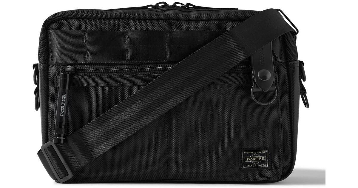 Porter-Yoshida and Co Heat Rubber-Trimmed Nylon Messenger