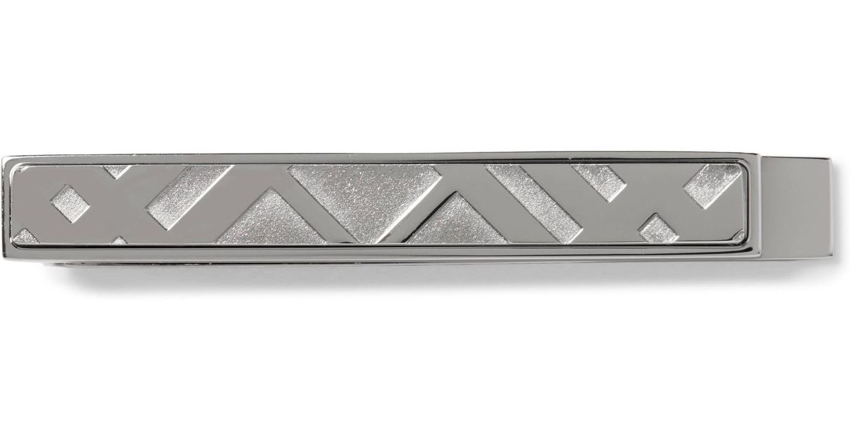 burberry tie bar