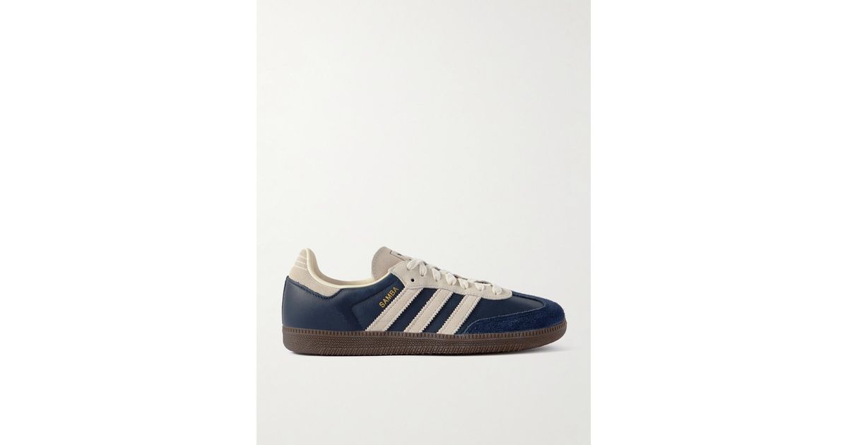 adidas gazelle silver green womens Adidas Originals SAMBA OG Samba ID2056 navy Sneakers Shoes Men Women main image 1