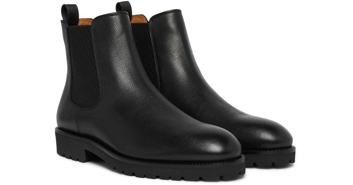 BOSS by HUGO BOSS Eden Leather Chelsea Boots in Black for Men | Lyst