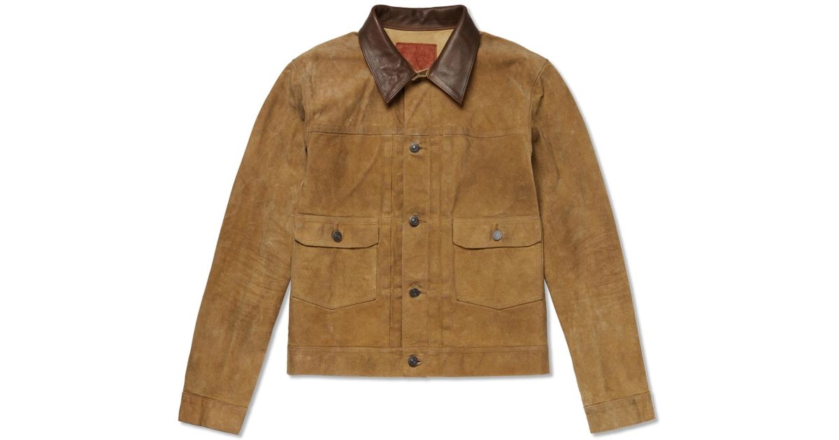 rrl suede jacket
