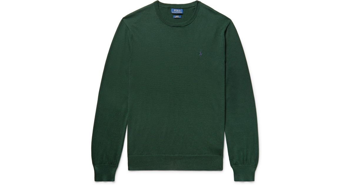ralph lauren sweater green