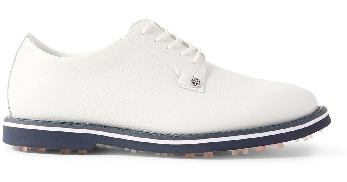 G/FORE Gallivanter Full-grain Leather Golf Shoes in White for Men | Lyst