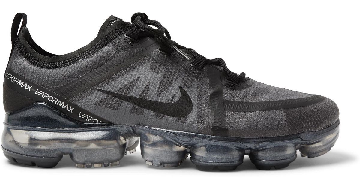 nike air vapormax 2019 ripstop and mesh sneakers