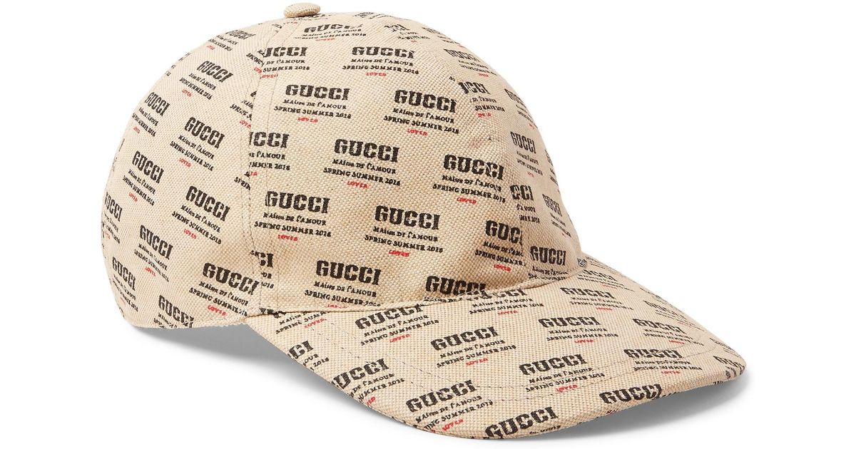 cream gucci hat
