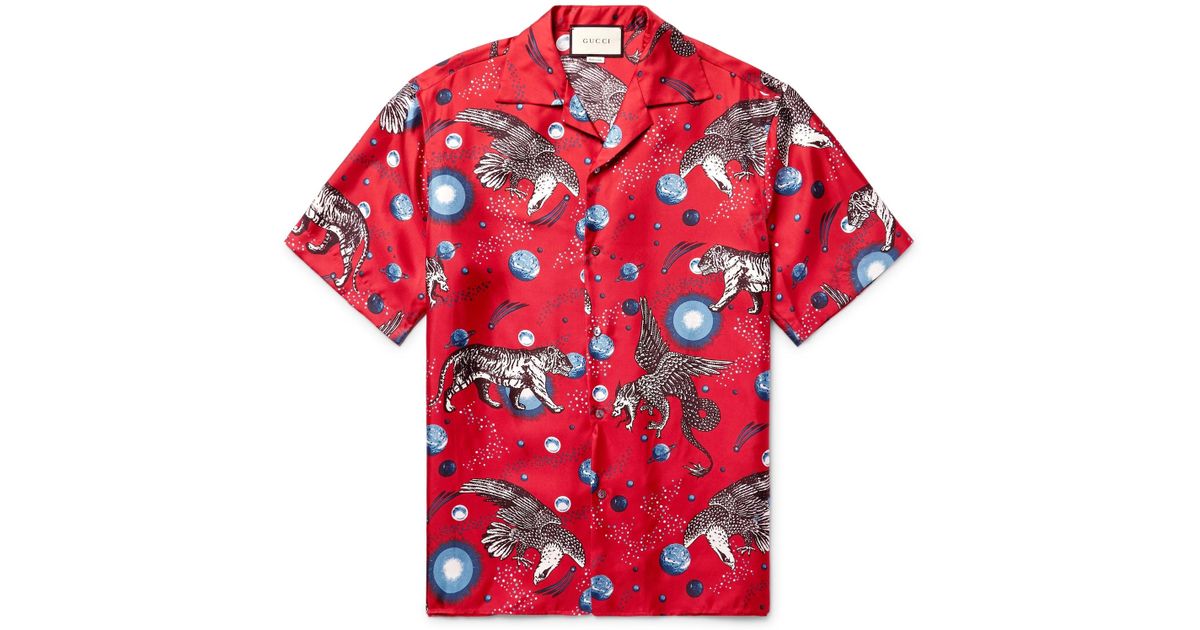 gucci space animals polo