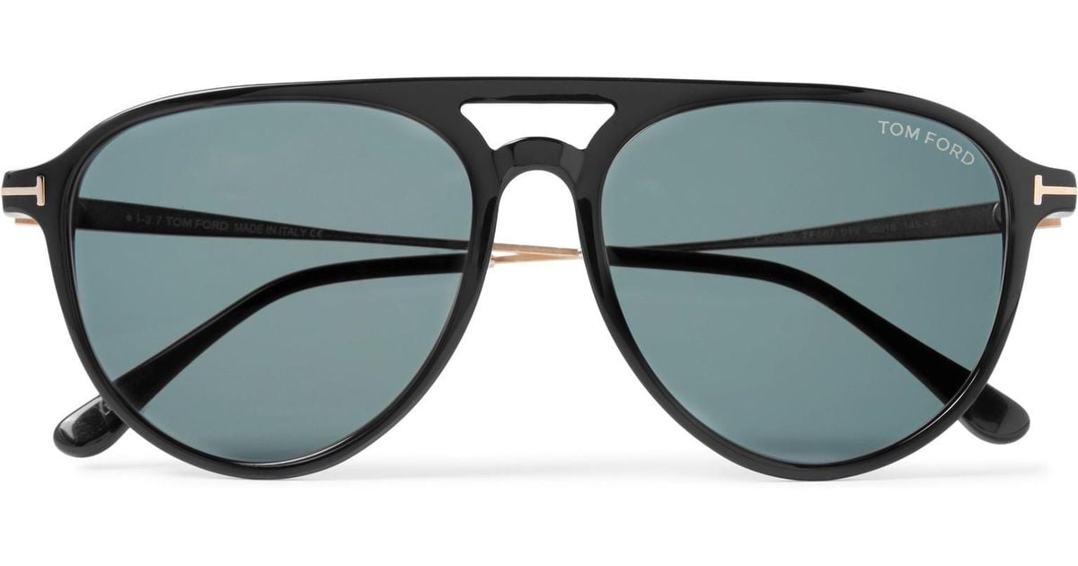 Tom Ford Carlo Aviator-style Acetate 