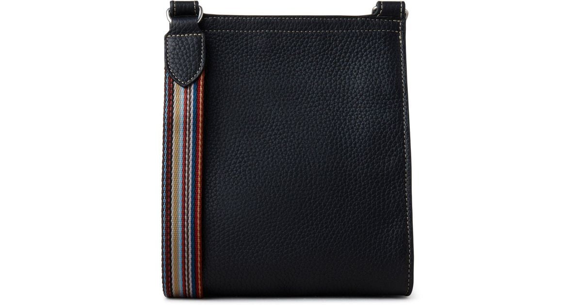 Mulberry x Paul Smith Mini Antony, Black Heavy Grain