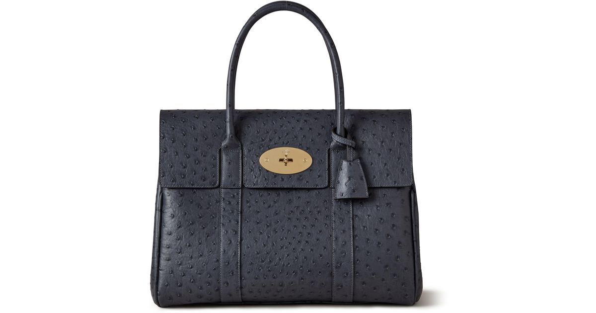Mulberry Bayswater Stormy in Blue | Lyst