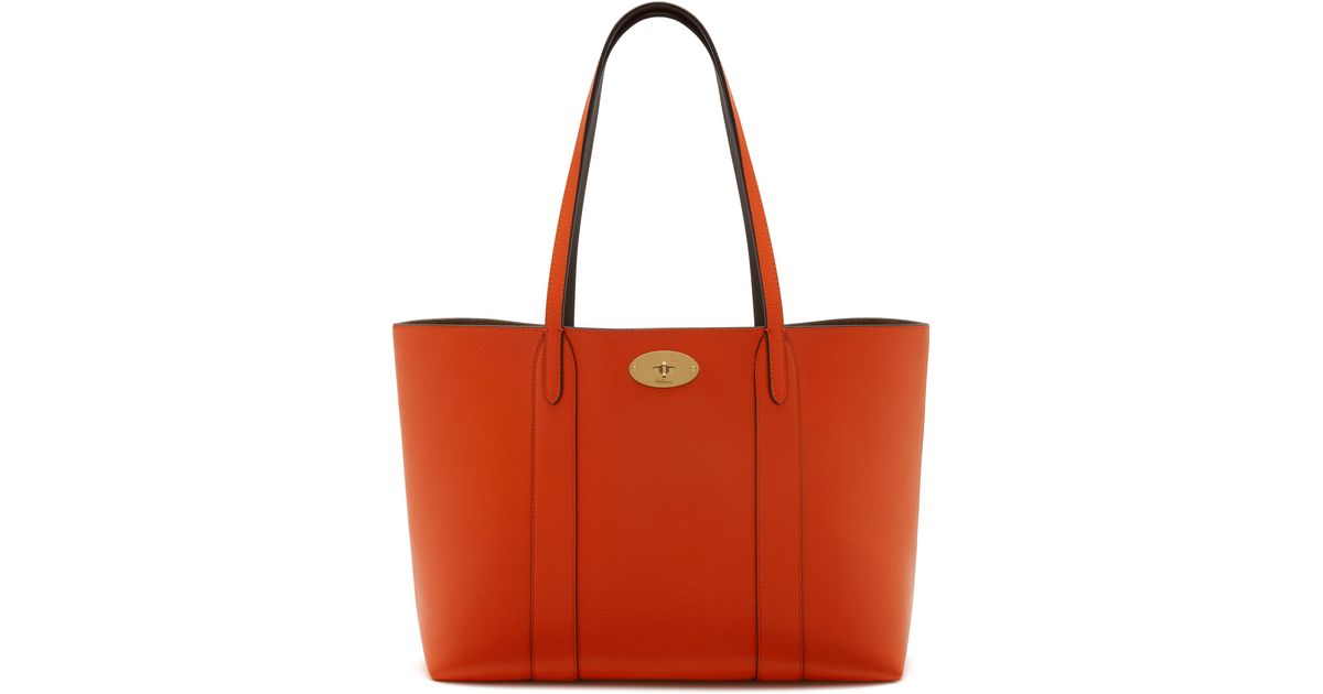 mulberry bayswater orange