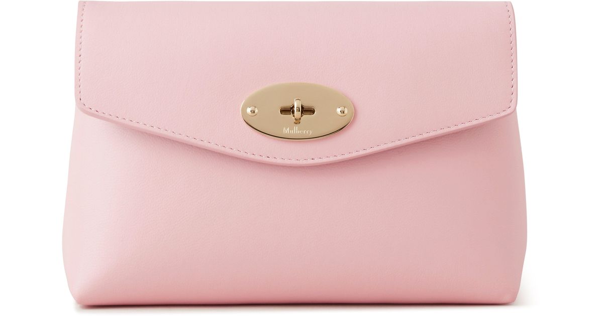Mulberry Darley Cosmetic Pouch in Pink | Lyst