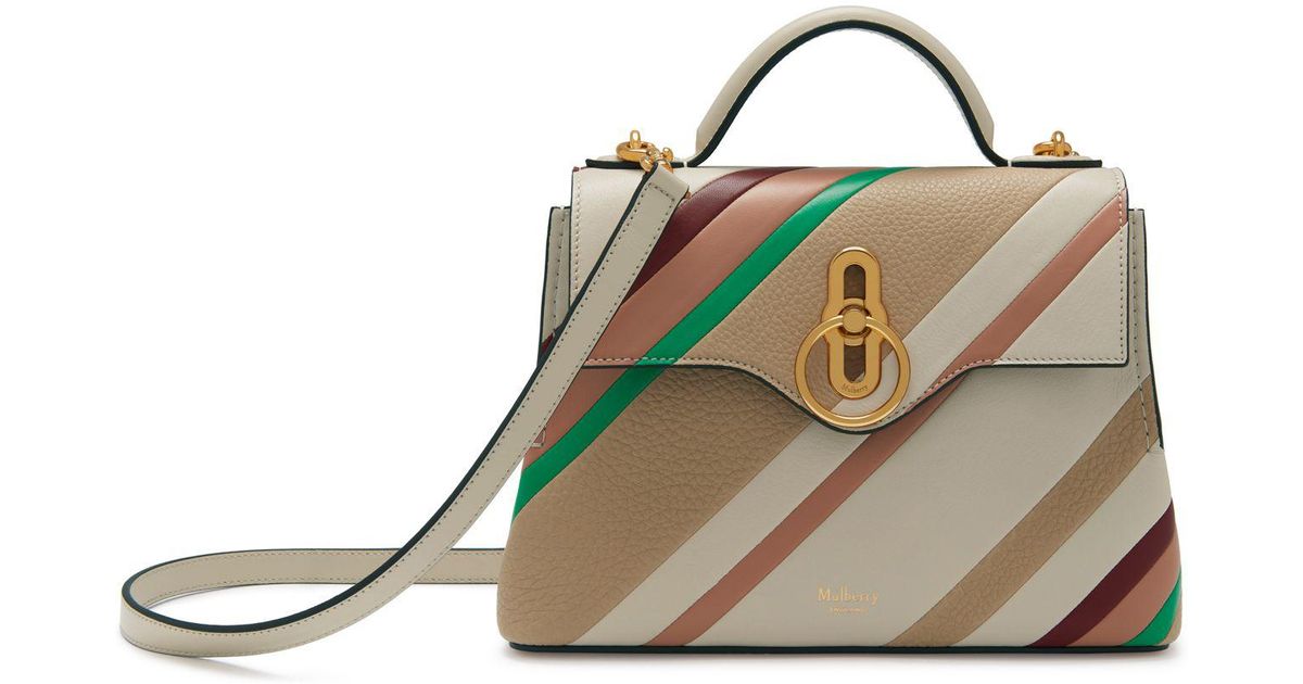 mulberry stripe bag