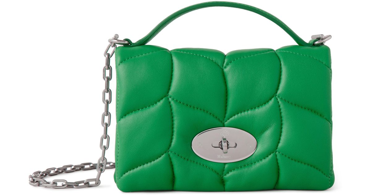 Mulberry Tiny Softie in Green | Lyst