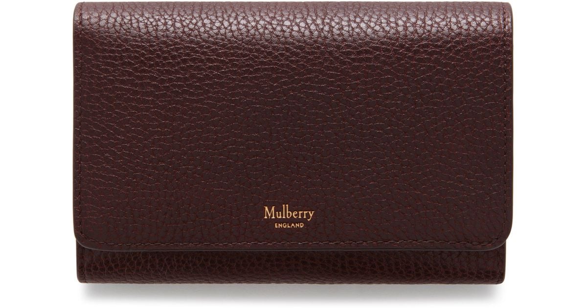 mulberry medium continental purse