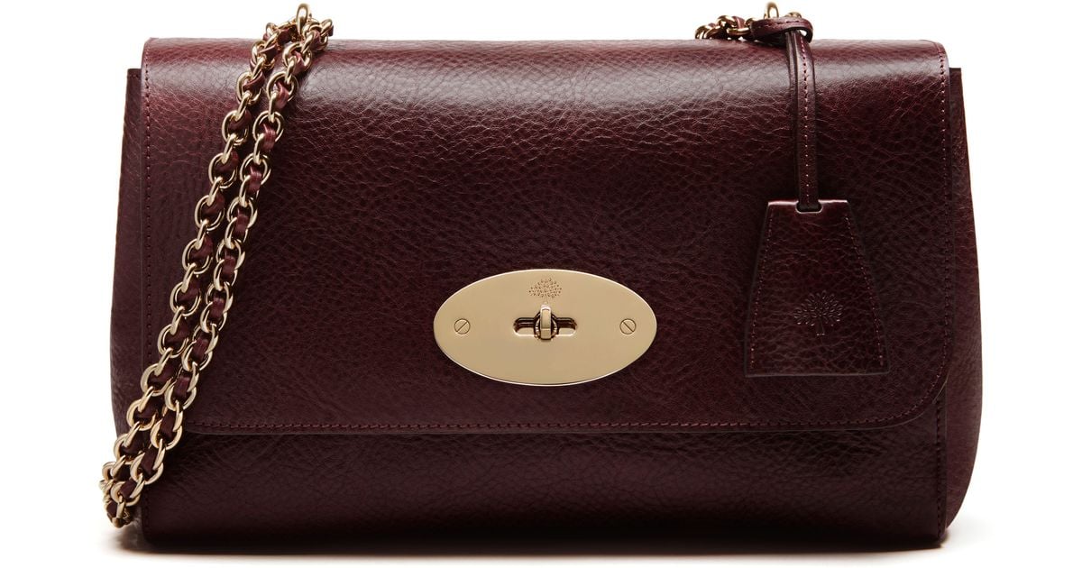 Mulberry Medium Lily in Oxblood (Red) Lyst