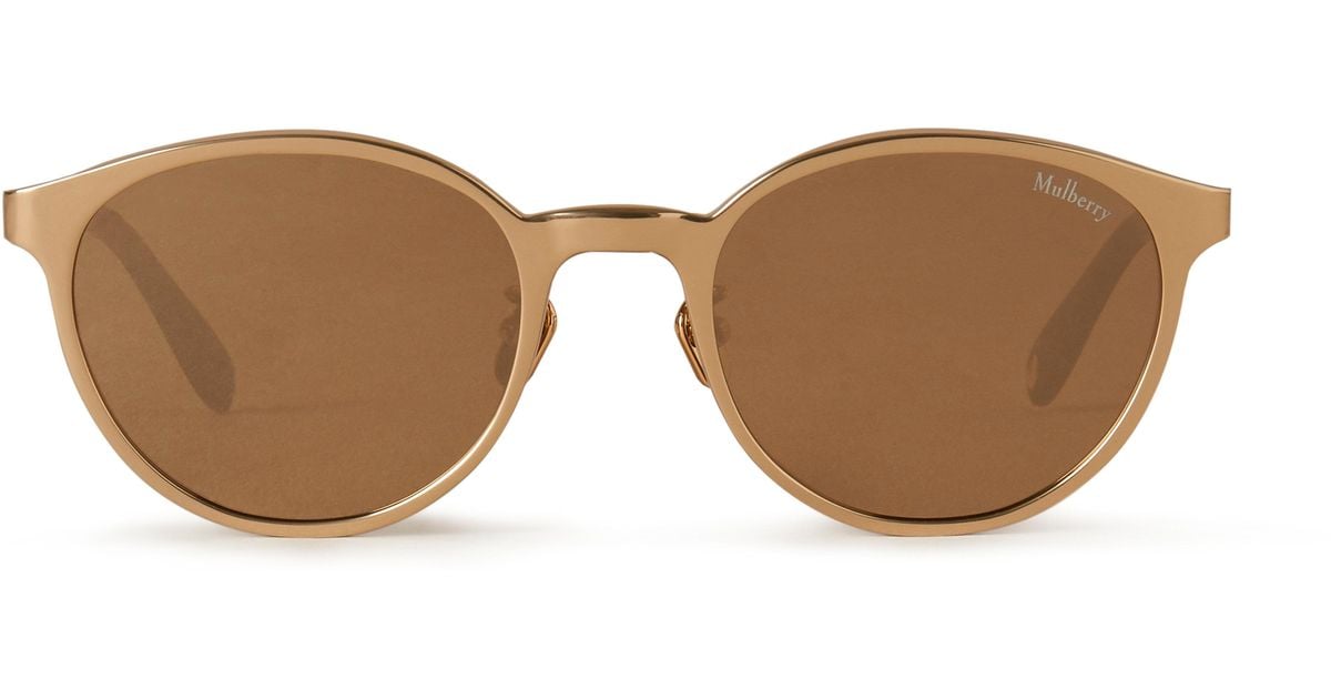 Mulberry Sam Sunglasses in Brown Lyst