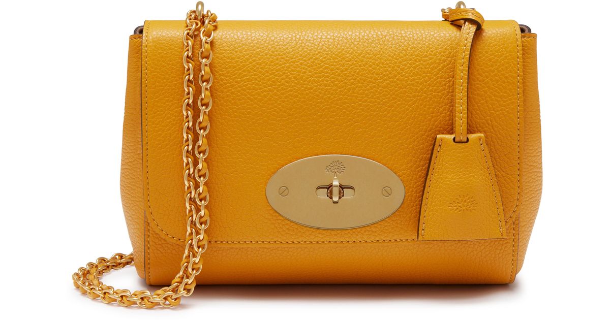 Mulberry Lily In Deep Amber Small Classic Grain | Lyst
