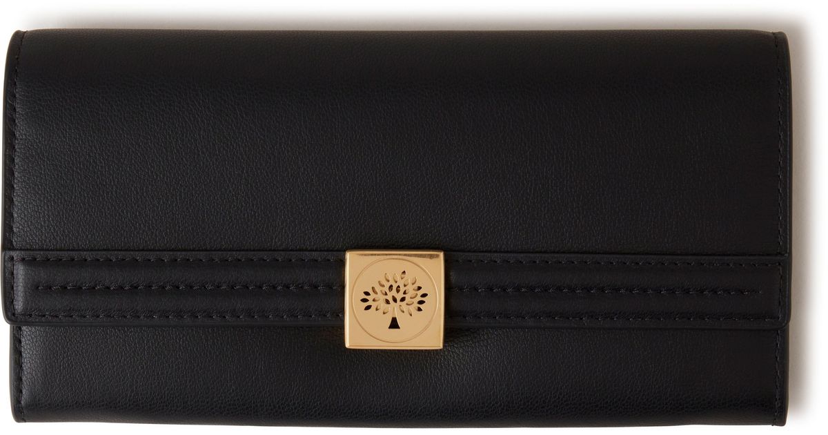 Baula Zipped Wallet Appleskin Black | A Luxe Utility - LF Shop