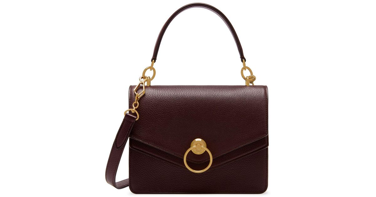 mulberry oxblood handbag