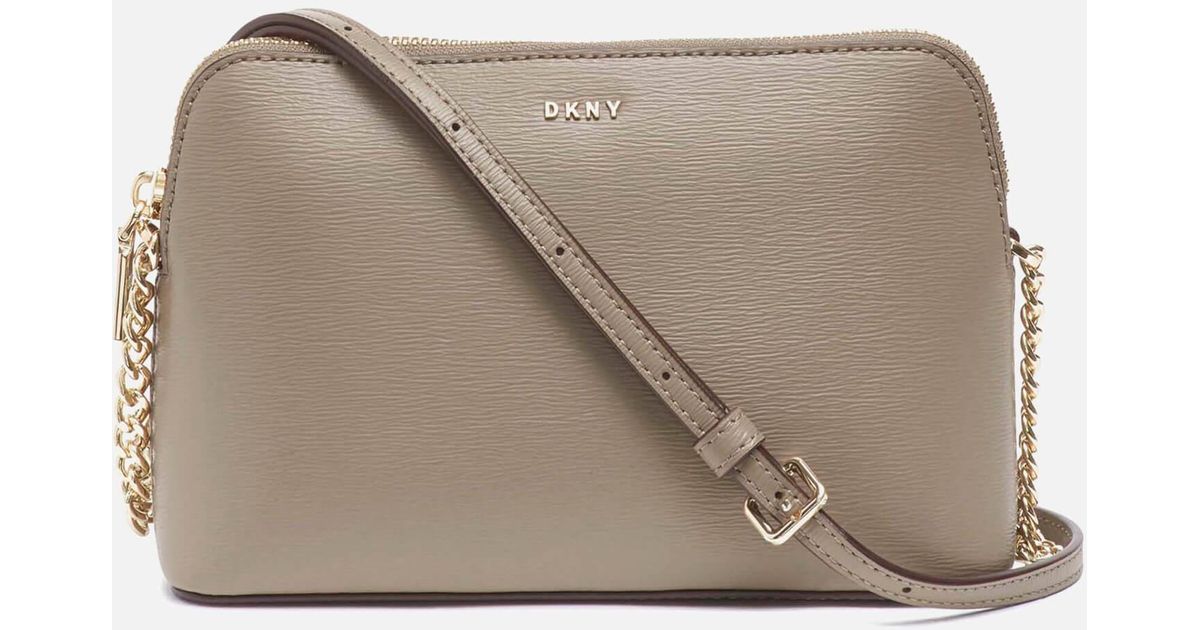 DKNY Bryant Dome Cross Body Bag in Natural | Lyst