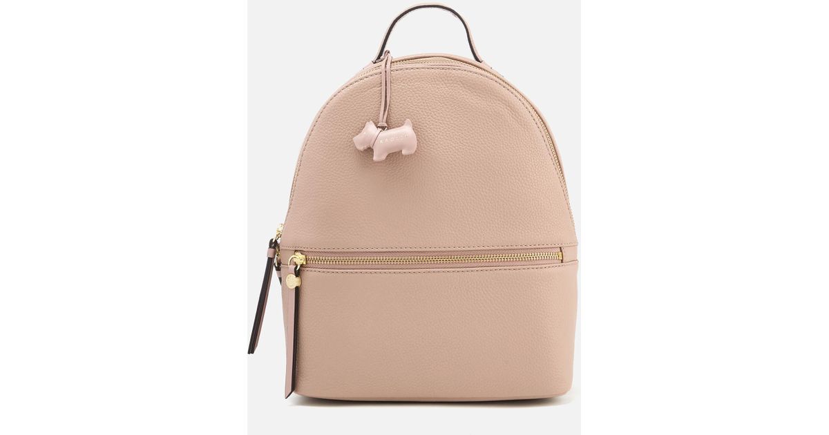 zip top backpack purse