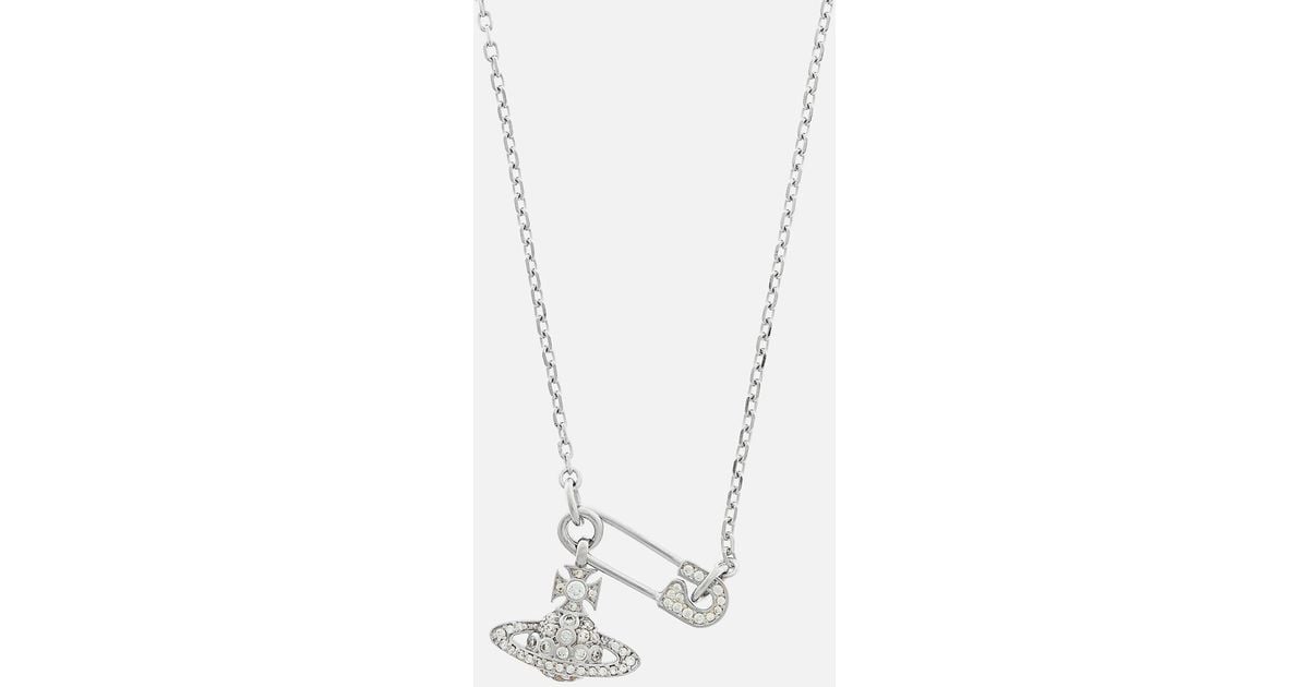 Vivienne Westwood Lucrece Pendant Necklace in Silver (Metallic) - Lyst