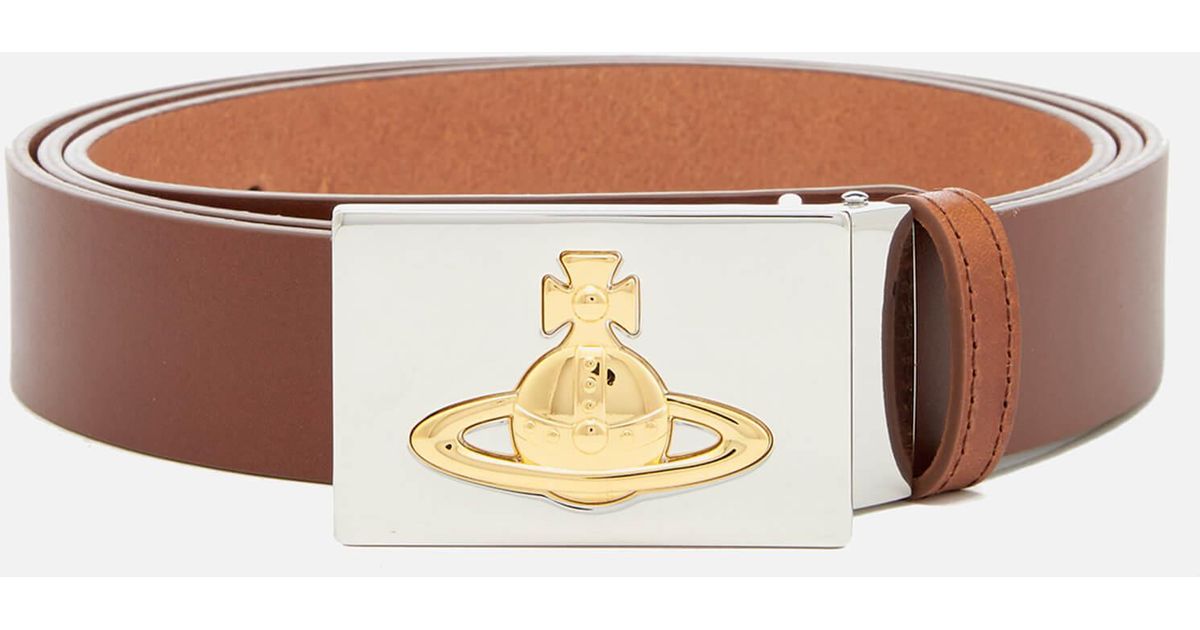 vivienne westwood square buckle belt