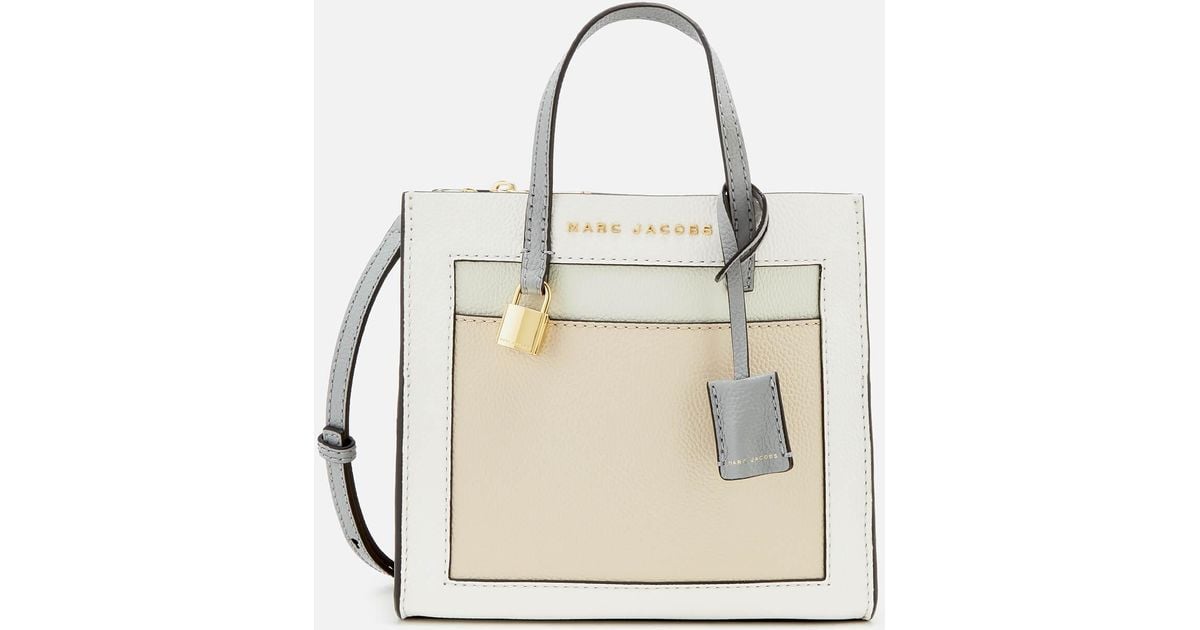Marc Jacobs Leather Mini Grind Tote Bag - Lyst