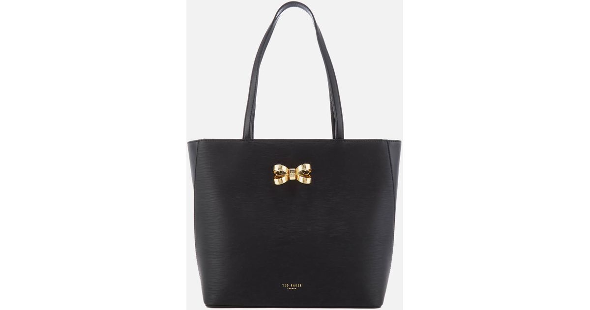 ted baker bow shopper bag