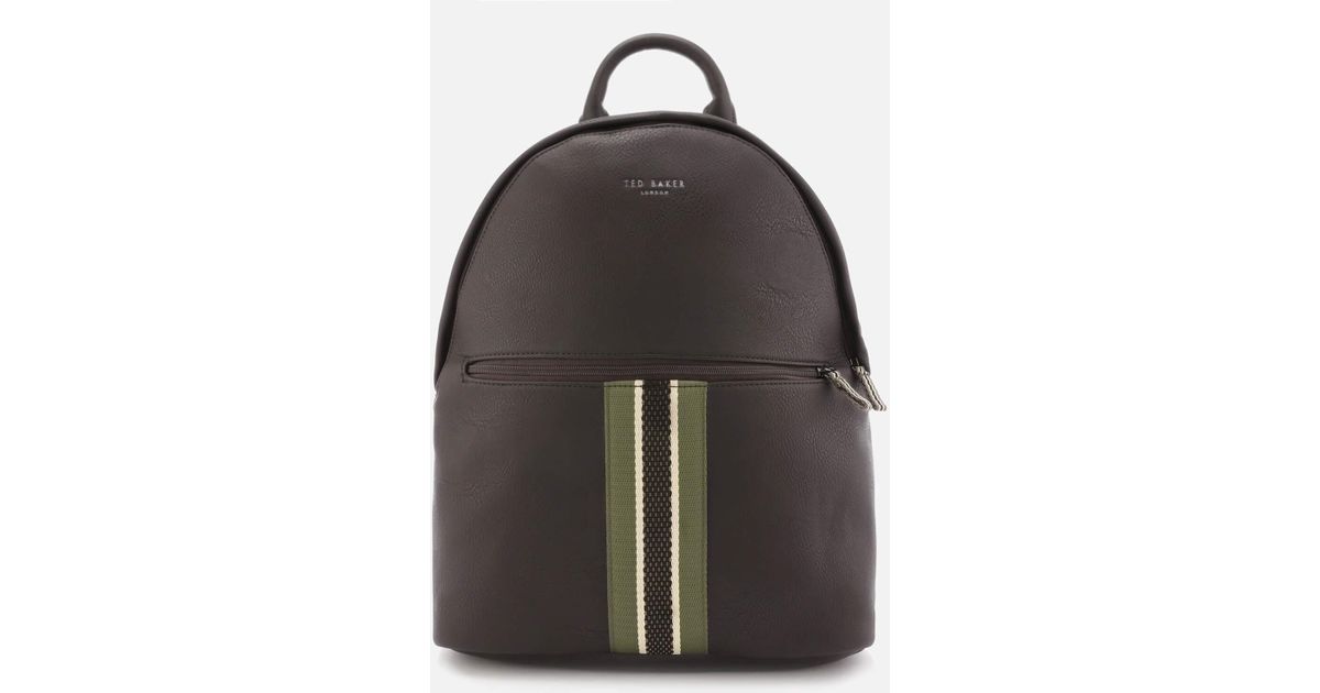 ted baker standing webbing backpack