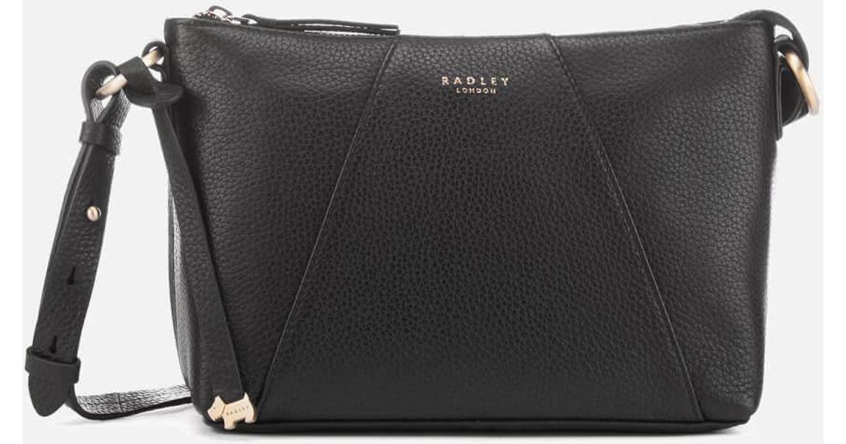 radley medium cross body bag black