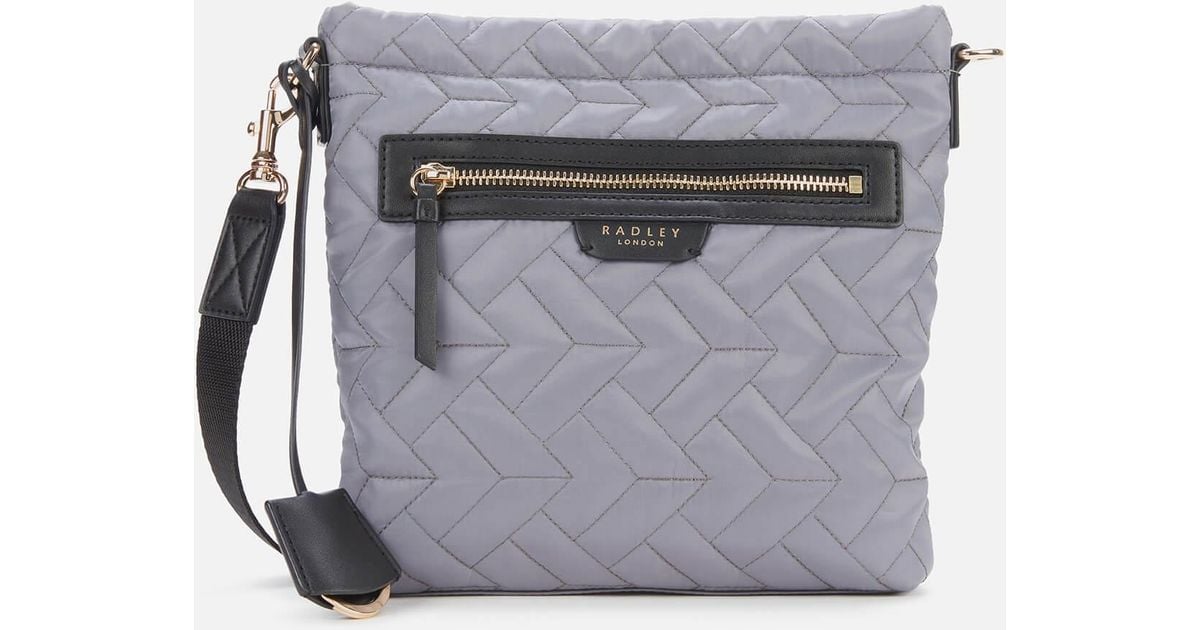 Radley Synthetic Finsbury Park Quilted Small Ziptop Cross Body Bag 