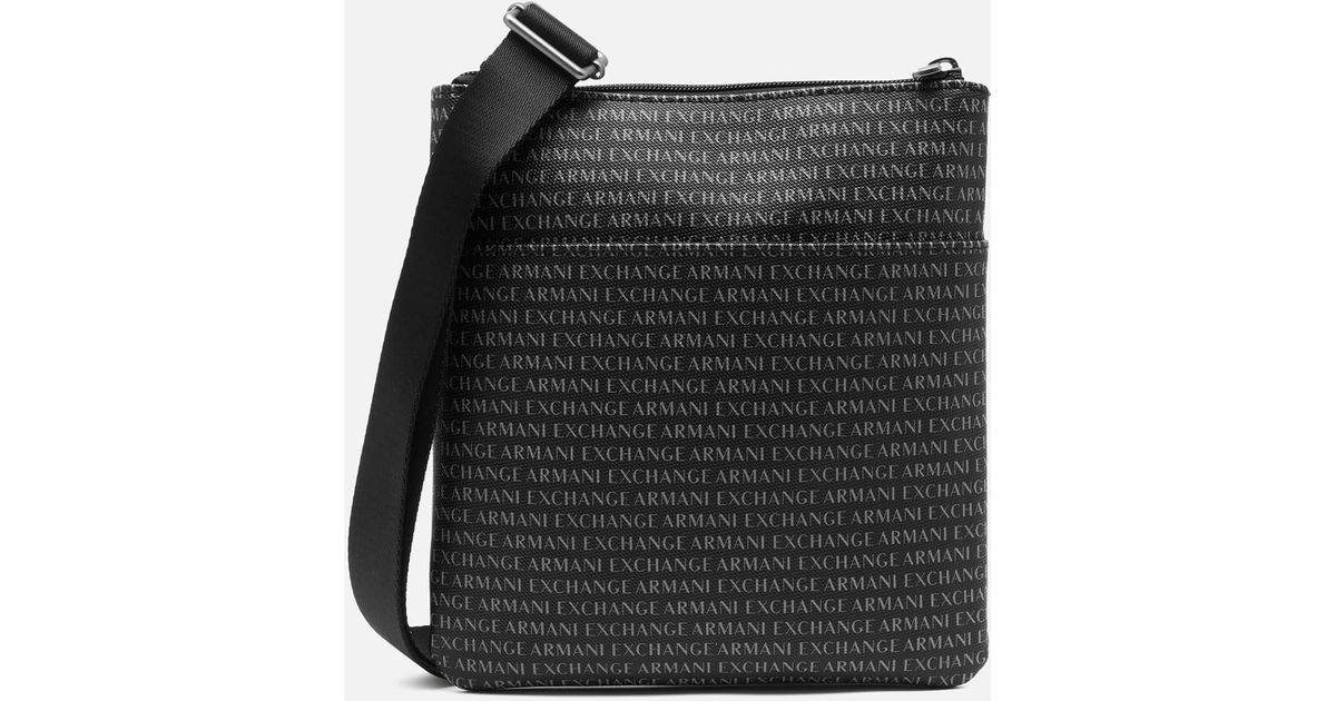 armani pouch all over print