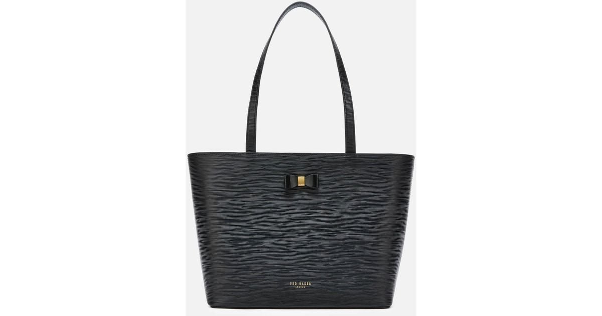 Kassidi bow detail shopper bag new arrivals