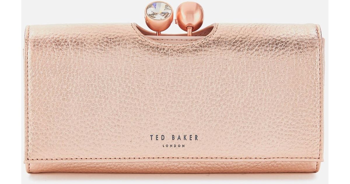 Ted Baker Solange Twisted Crystal Bobble Matinee Purse in Pink | Lyst
