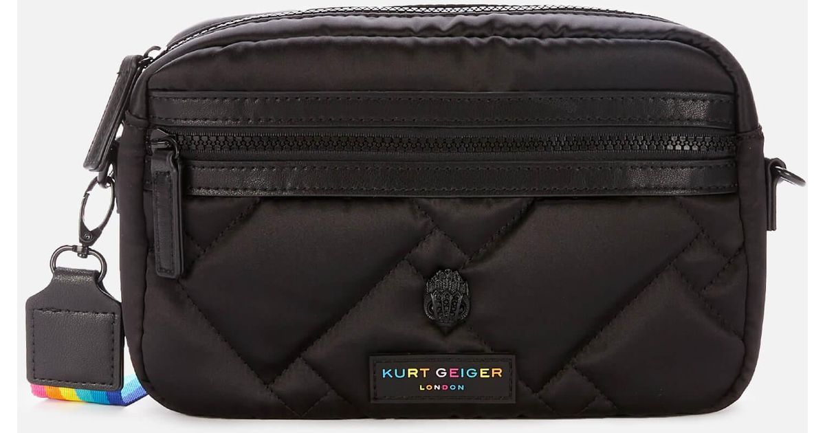 Kurt Geiger Recycled Cross Body Bag in Black Lyst