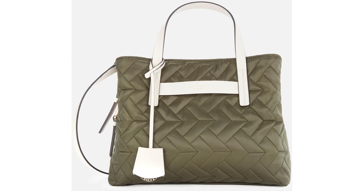 Radley Synthetic Finsbury Park Quilt Medium Ziptop Multiway Bag in