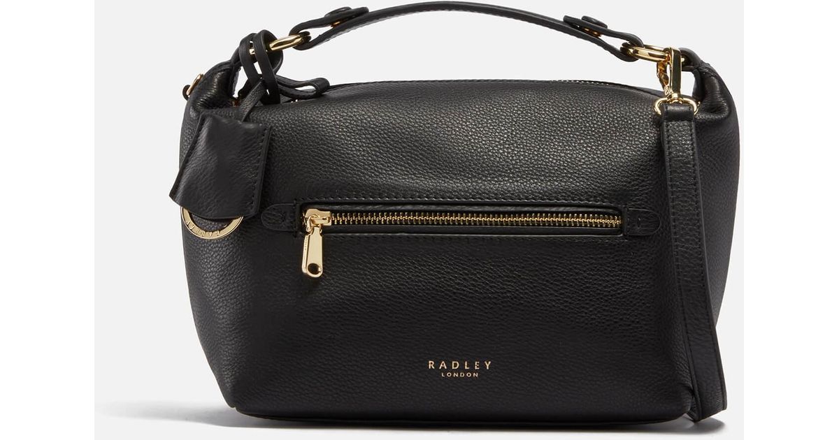 Radley Witham Road Small Ziptop Cross Body Bag in Black Lyst UK
