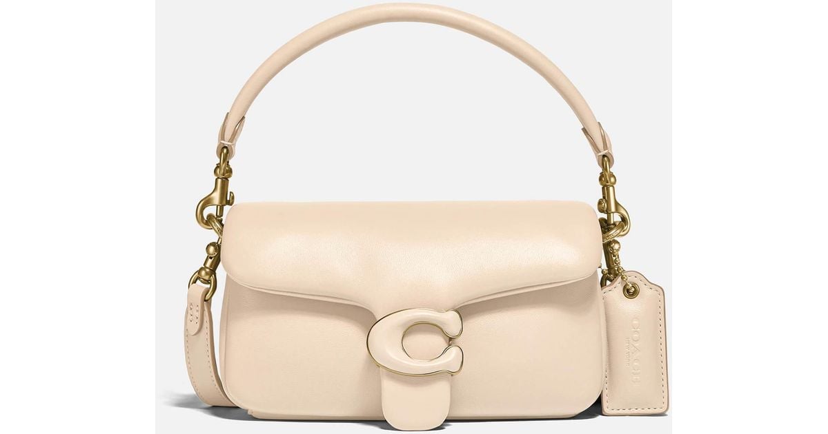 COACH Pillow Tabby Shoulder Bag 26 in Natural | Lyst