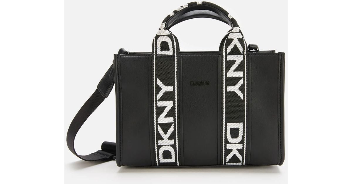 DKNY Cassie Small Tote Bag in Black | Lyst