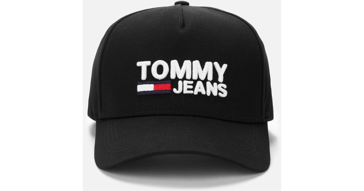 tommy jeans logo cap