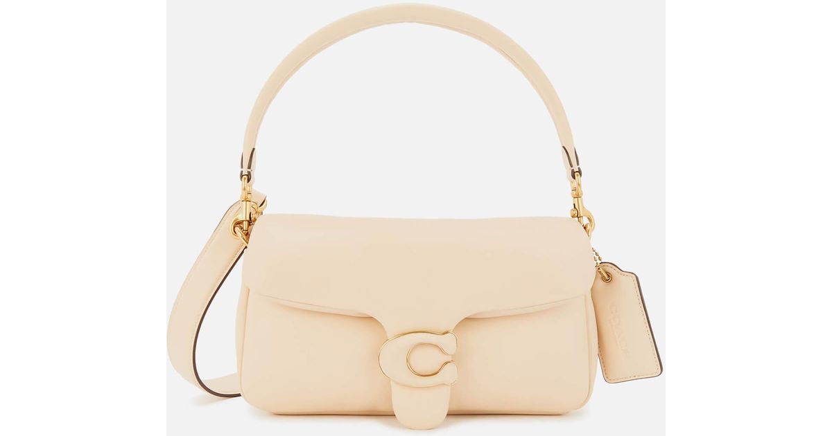 COACH Pillow Tabby Shoulder Bag 26 in Natural | Lyst