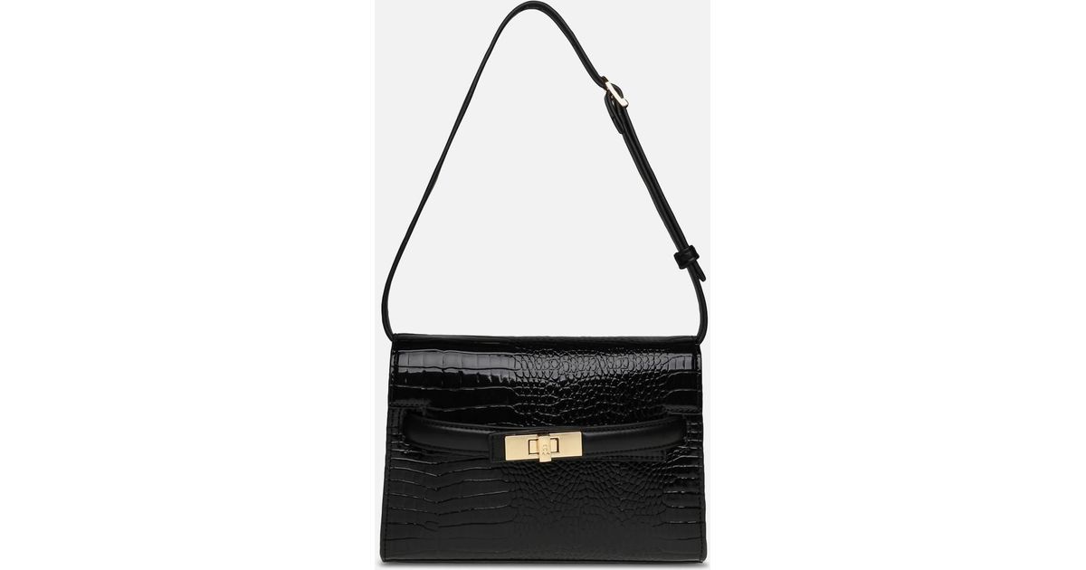 Steve Madden Bmagnify Faux Leather Crossbody Bag in Black Lyst