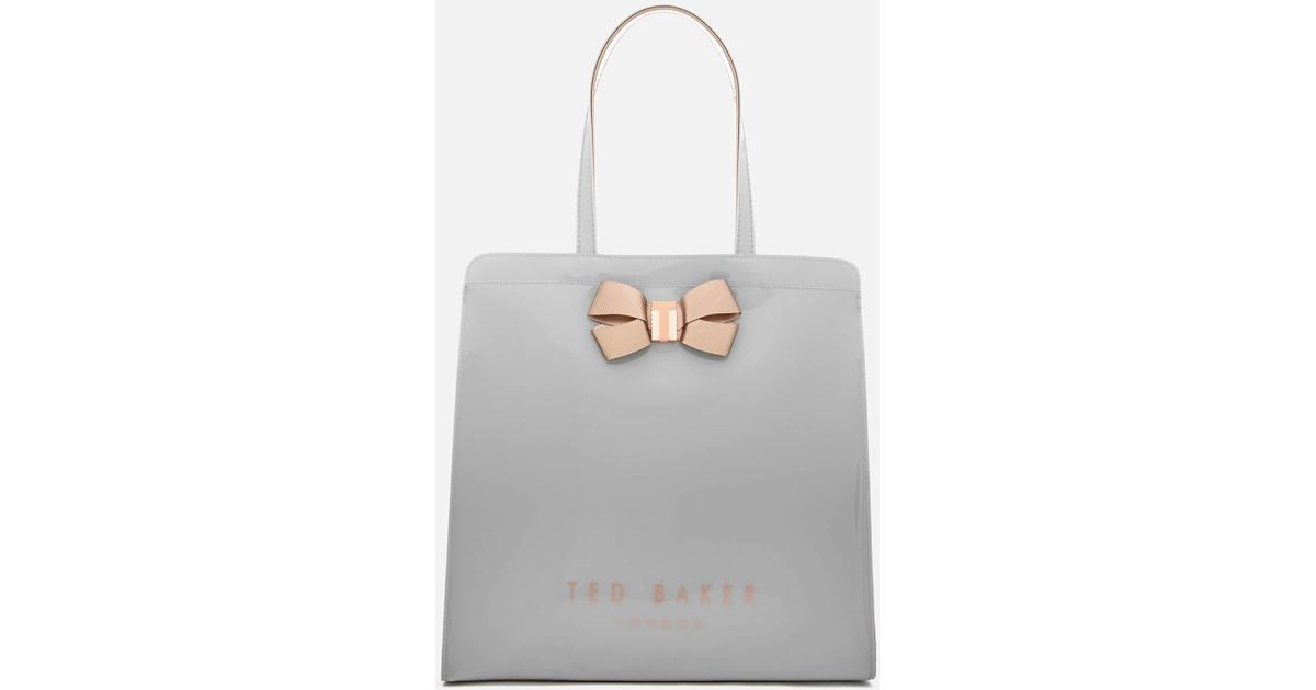 Ted Baker Vallcon Bow Detail Large Icon Bag - Lyst