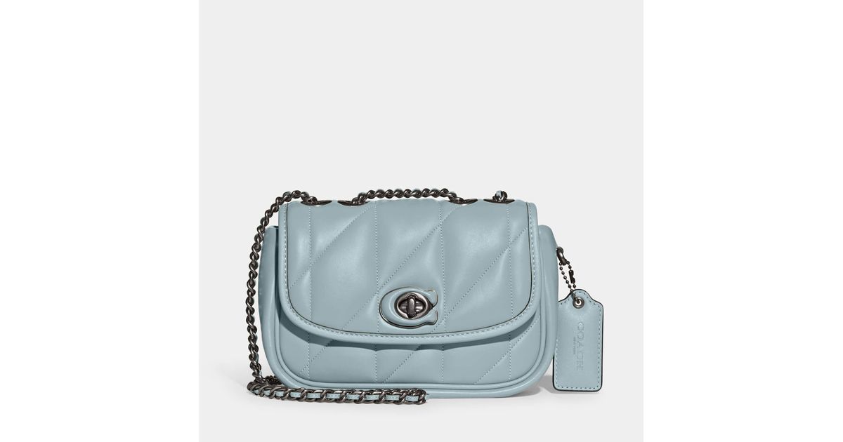 Coach mixed material faye on sale crossbody